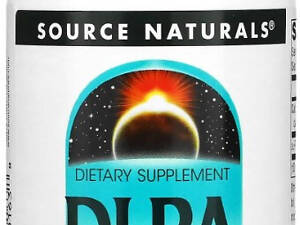DL-Фенілаланін Source Naturals DLPA 375 мг 120 таблеток