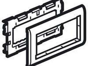 DLP-S Legrand супорт Mosaic (6 модулів) для кабель-каналів 85x50мм, 100x50мм, 130x50мм (638004)