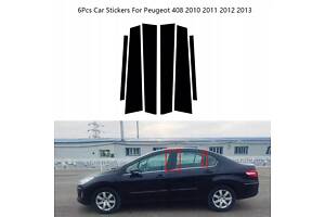 Для Peugeot 408 2010-2013 наклейка на двері