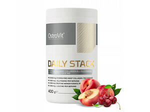 Для суставов и связок Ostrovit Daily Stack 400 g (Вишня та персик)