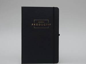 Щоденник Productivity Journal French, Чорний, French