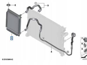 Додатковий кулер води BMW X7 G07 19-