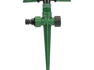 Дождеватель круговой на пластиковом колышке с верхней подачей (ABS) GRAD (5014105)