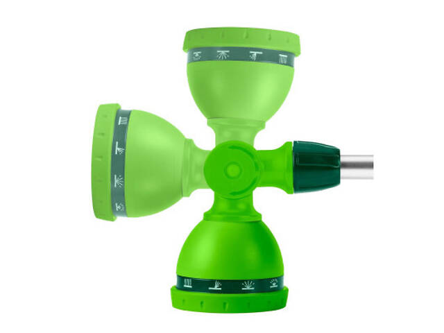 Дощувач Verto ручний, 10 функцій, з тримачем двокомпонентним (15G681) - Фото 3