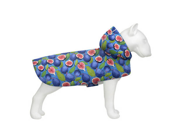 Дощовик для тварин WAUDOG Clothes Накидка з капюшоном Інжир M (357-4053) - Фото 1