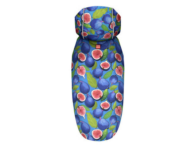 Дощовик для тварин WAUDOG Clothes Накидка з капюшоном Інжир M (357-4053) - Фото 3