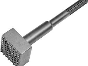 Долото-бучарда для виривнювання поверхни бетона YATO : SDS-Max, L= 240 мм, стопа- 60х60 мм YT-47348