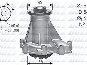 DOLZ M176. Водяний насос OM601/602 MB207-410/Sprinter 95-00/Vito 96-99