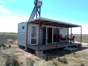 Домик с террасой 7*4,5 m