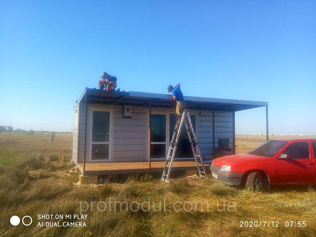 Домик с террасой 7*4,5 m - Фото 3