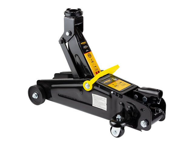 Гідравлічний підкатний домкрат 2т H 135-330мм SIGMA (6103911) - Фото 4