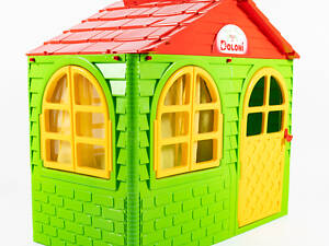 Будиночок для дітей Gardentoys 02550/13 (маленький) (зелено-червоний)