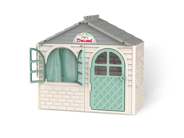 Будиночок для дітей Gardentoys 02550/15 (маленький) (сіро-бірюзовий) - Фото 3