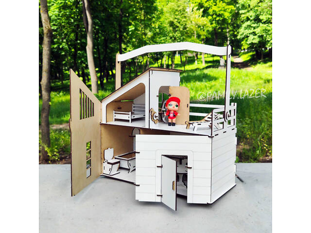 Будиночок для LOL з меблями - Фото 1