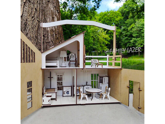 Будиночок для LOL з меблями - Фото 3