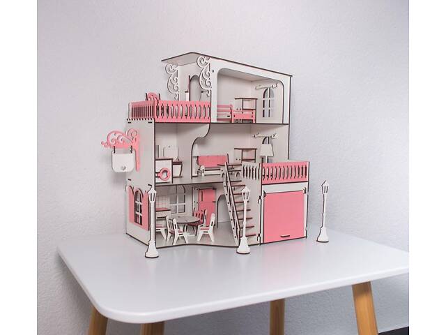 Будиночок із гаражем і машинка в комплекті - Фото 2