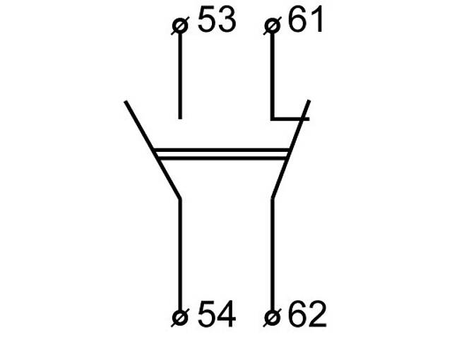 Дополнительный контакт 1NO 1NC [A0040050009] ДК-11 (LA1-D11) АСКО - Фото 5