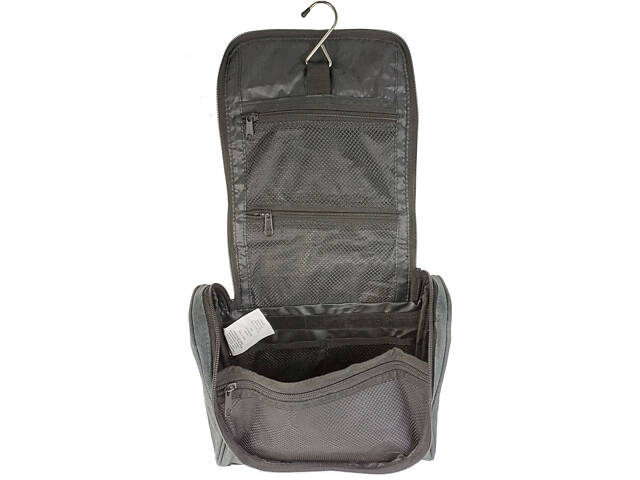 Дорожня косметичка, несесер, б'юті кейс LS сіра - Фото 3