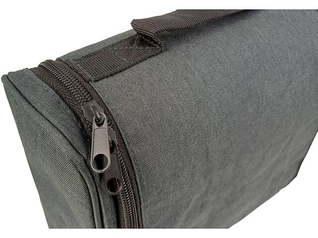 Дорожня косметичка, несесер, б'юті кейс LS сіра - Фото 7