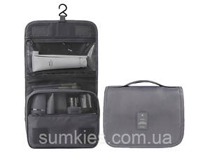 Дорожня косметичка, несесер, б'юті кейс Retoo сіра