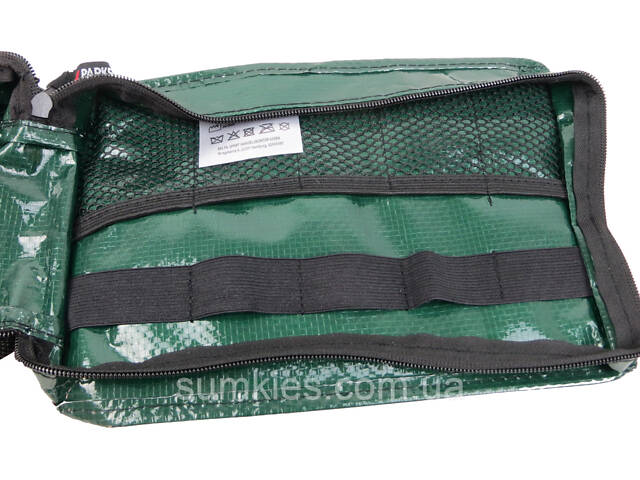 Дорожня косметичка, органайзер 3.5L Parkside зелена - Фото 7