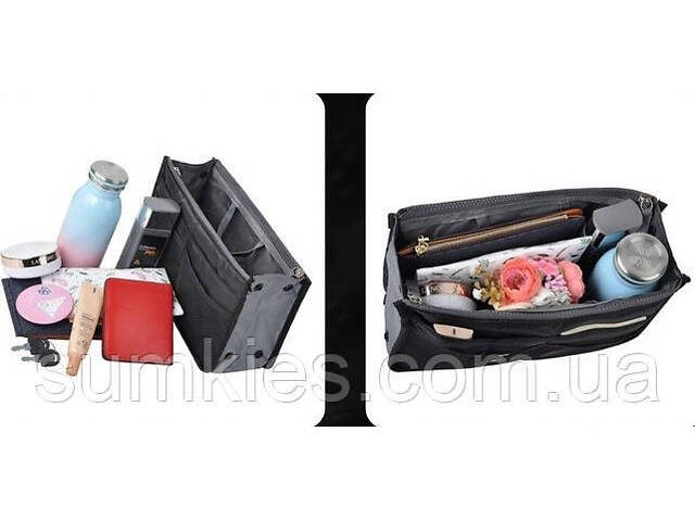 Дорожня косметичка Satis чорний - Фото 9