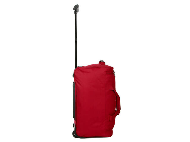 Дорожная сумка на колесах малая S тканевая Worldline 898 45л Красная - Фото 3