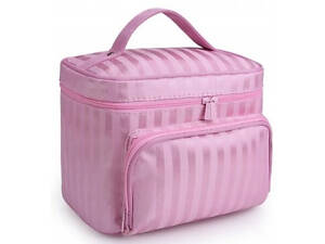 Дорожня косметичка, б'юті кейс 5L Trip Story 17x22x15 рожевий