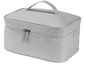 Дорожня косметичка, несесер, б'юті кейс Topmove сіра