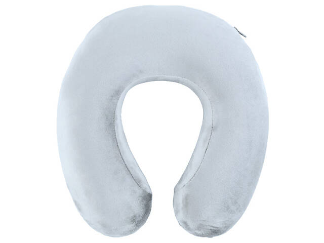 Дорожная подушка под шею Livarno Home серая - Фото 2