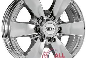 Dotz Luxor 7x16 5x139.7 ET0 DIA110 Silver (Серебро)