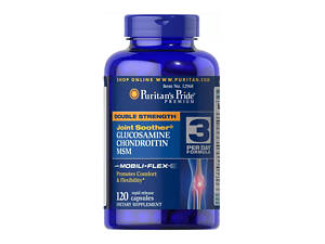 Double Strength Glucosamine, Chondroitin & MSM Joint Soother® - 120 caps