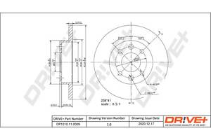 DP1010.11.0009 Drive+ - Гальмівний диск