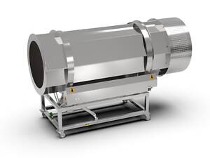 Дражеровочний барабан тунельного типу. Машина внесення спецій та добавок №2