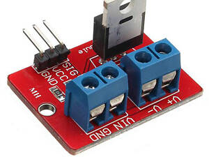 Драйвер MOSFET транзистор IRF520 0-24В модуль Arduino PIC ARM