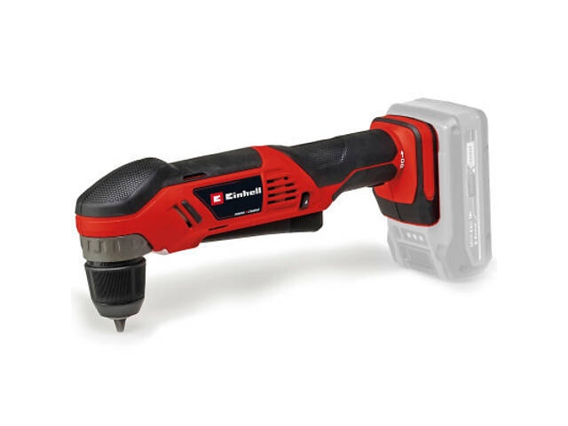 Дрель Einhell угловая TE-AD 18 Li - Solo PXC 18В, 1100 об/мин, 45Нм (без АКБ и ЗУ) (4514290) - Фото 1