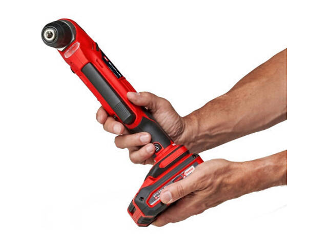 Дрель Einhell угловая TE-AD 18 Li - Solo PXC 18В, 1100 об/мин, 45Нм (без АКБ и ЗУ) (4514290) - Фото 9