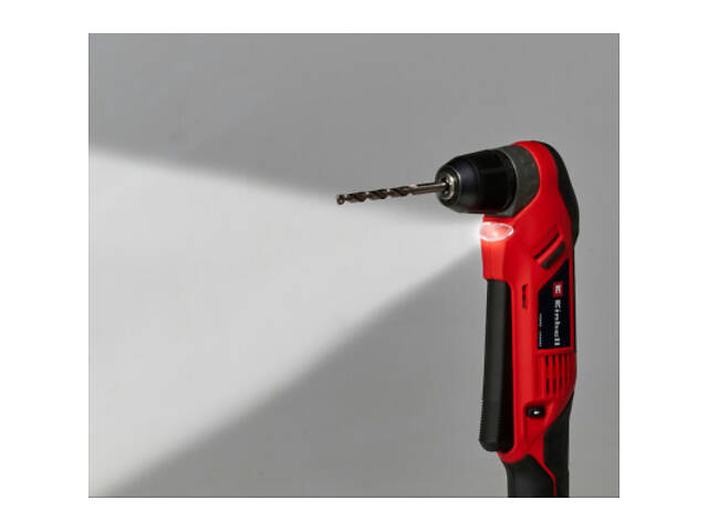 Дрель Einhell угловая TE-AD 18 Li - Solo PXC 18В, 1100 об/мин, 45Нм (без АКБ и ЗУ) (4514290) - Фото 10