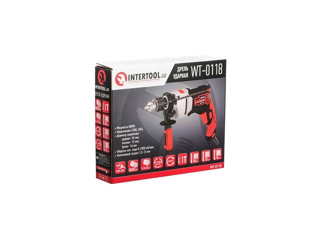 Дриль ударний Intertool — 800 Вт - Фото 6