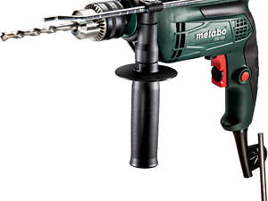 Дриль електрична ударна (електродриль) Metabo SBE 650 : 650 Вт, 1.5-13мм сверло, 1.8 кг (600671000)