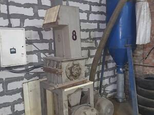 дробилка для пластмассы, дробилка для полимеров