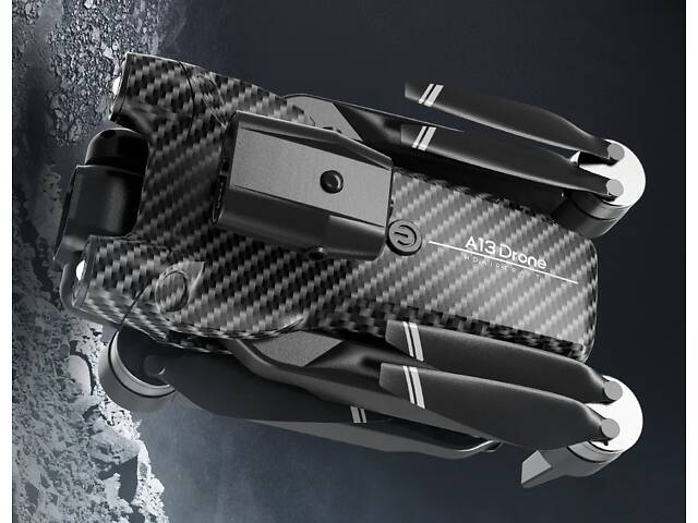 Дрон A13, для аерофотознімання, радіокерований квадрокоптер з 2 камерами, пультом керування, 2 акуми - Фото 3