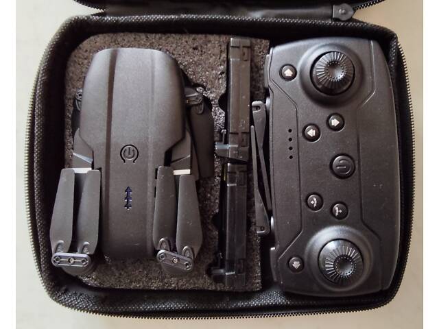 Дрон E99 PRO новый + 2 новых аккумулятора - Фото 1