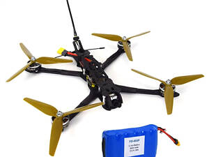 Дрон FPV VR-7D 7 дюймов + Аккумулятор FEi-6S2P 8000 мА-ч для FPV-дрона