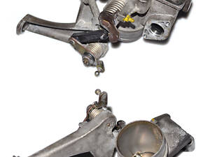 7700868844 Дроссельная заслонка механическая Renault Kangoo 97-07, Nissan Kubistar 03-08 (7700868844)