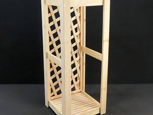 Дровница для бани 'Лардан' бланже