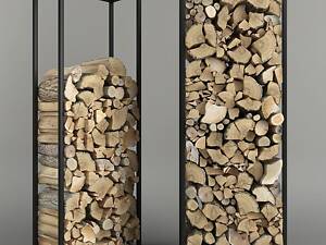 Дровница из металла GoodsMetall в стиле Лофт 1800х800х300 ДК10