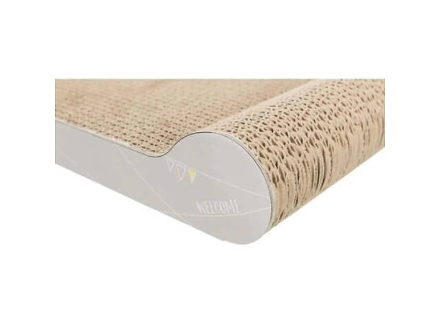 Дряпка (кігтеточка) для котів Trixie картонна 38×6×18 см (світло-сіра) (4011905480114) - Фото 2