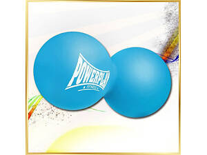 Дуобол подвійний масажний м'яч, здвоєний м'яч масажер для спини шиї ніг, для розслаблення м'язів