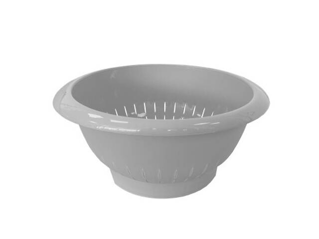 Дуршлаг Eurogold 27 см білий (ЕГ-920027 /білий) - Фото 1